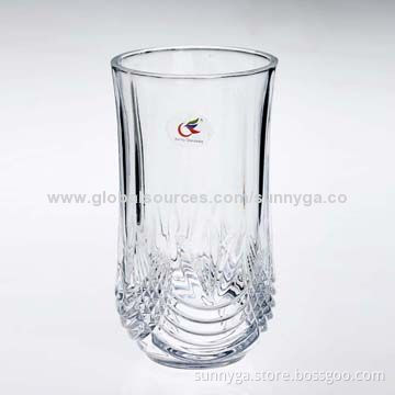 Promotional Drinking Glass, 319mL Capacity, Decorated Pattern, Logo Engraved